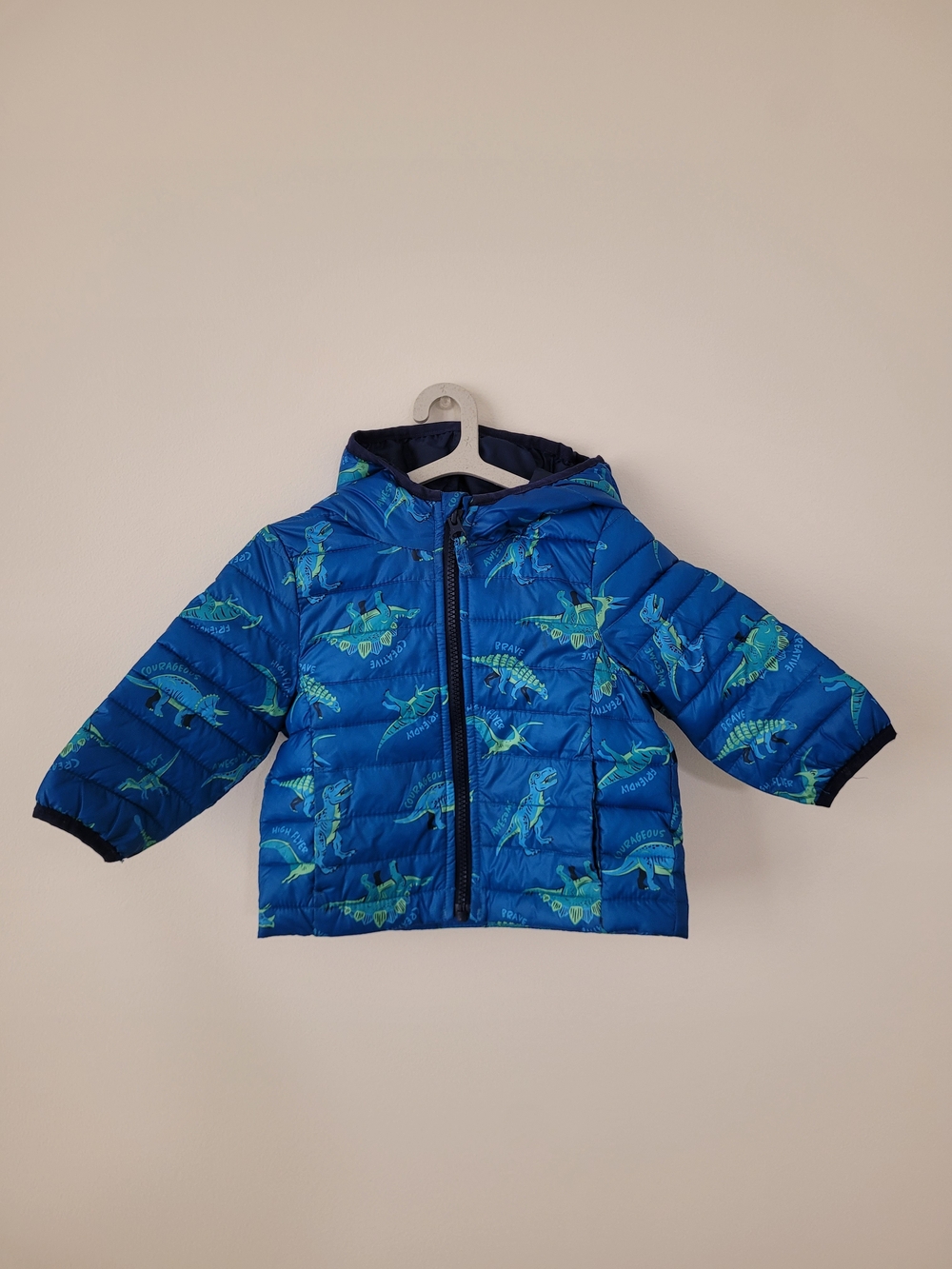 Jumping Beans Dinosaur Puffer Jacket